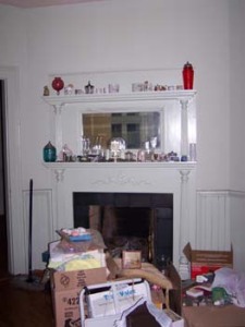 DR fireplace
